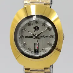 稼働 ラドー 腕時計 クオーツ メンズ ゴールド 文字盤 3針 新品ベルト 稼動品】RADO メンズ腕時計 クォーツ ゴールド文字盤 - メルカリ