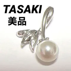 美品　TASAKI　タサキ　ペントップ　アコヤパール約6.5mm　シルバーのサムネイル