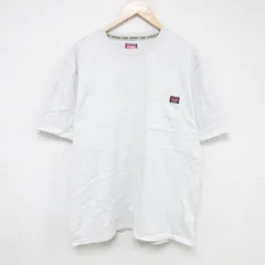 XL/古着 ラングラー 半袖 Tシャツ メンズ 胸ポケット付き コットン クルーネック 薄ベージュ カーキ 25jul17 中古