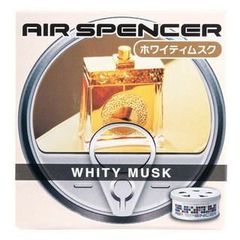 車の芳香剤「エアースペンサー」缶タイプ　A43 ホワイトムスク