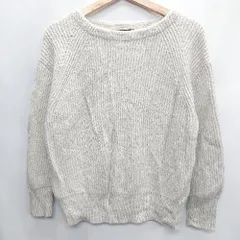 ◇ UNITED ARROWS green label relaxing ウール 長袖 ニット サイズ表記なし アイボリー レディース E  【1407180027497】