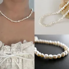 ネックレス 淡水パール レディース ゴールド ヴィンテージ