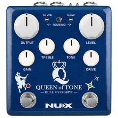 NUX Queen of Tone (NDO-6) デュアルオーバードライブ〈ニューエックス〉