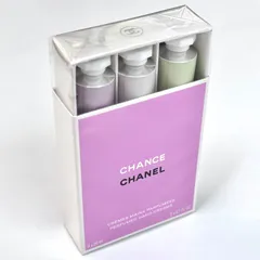 【未開封未使用品⭐️CHANEL CHANCE ハンドクリームセット（限定品）】 CHANEL CHANCE Perfumed Hand Creams Set      3種類の香りが楽しめるハンドクリームセット　 （AYA）025071402001ASN