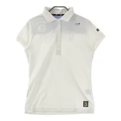 サイズ：0 MASTER BUNNY EDITION マスターバニーエディション  半袖ポロシャツ  ホワイト系 [240101404044]# ゴルフウェア レディース ストスト