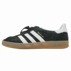 美品 24SS アディダスオリジナルス adidas originals GAZELLE INDOOR ガッツレー ガゼル スエード スニーカー シューズ ローカット ガムソール H06259 サイズUS9 1/2 27.5cm
