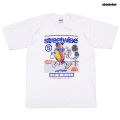 STREETWISE DOPE DOGS Tシャツ【WHITE】 (L・XL・2XL)(ストリートワイズ 通販 服 メンズ 大きいサイズ 半袖 ショートスリーブ ヘビーウエイト 厚手 ドジャース DODGERS)