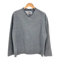 00年代 GAP ギャップ Vネック フリースＴシャツ グレー (メンズ L) 中古 古着 S2552