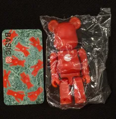 MEDICOMTOY BE@RBRICK BASIC(C) 朱色 100% シリーズ3