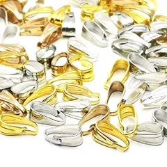 【BEAUTY PLAYER】アクセサリーパーツ バチカン 100個セット ゴー