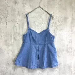 GRL グレイル　デニムキャミソール　ブルー　レディース　Fサイズ