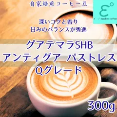(新発売)グアテマラSHB アンティグア パストレス　Ｑグレード 300ｇ グアテマラのスペシャルティコーヒー。深いコクと香り、甘味のバランスの良さが秀逸！SCAA 84.25点の高得点品！自家焙煎コーヒー豆 注文後焙煎