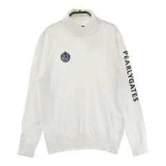 サイズ：1 PEARLY GATES パーリーゲイツ  タートルネック ニットセーター  ホワイト系 [240101312820] ゴルフウェア レディース ストスト