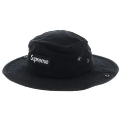 Supreme Military Boonie サファリハット M/L ブラック Supreme Military Boonie