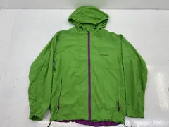 【盛岡75-0072】Columbia コロンビア ナイロンパーカー フード 付き 薄手  L【中古/60】【メンズ】