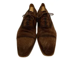 E06735 新品 MAGNANNI スエードレザー ベルト ：FREE