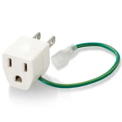 海外変換プラグ 日本国内用 Aタイプ コンセント ホワイト T-NHPAA3WH エレコム ELECOM 【５営業日以内発送】 【定形外郵便にて発送】