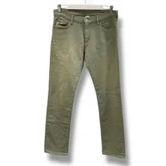 Ron Herman ロンハーマン ダメージリペア加工 ストレッチスウェットパンツ Mサイズ モスグリーン ボトム NO 622060107-1071 メンズ 夏 ゴーゴー古着マルイ草加店730T