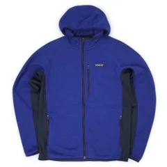 パタゴニア PATAGONIA 17s 2017年 FA17 00s ベターセーターフーディー パーカー ニット フリース アウトドア 定番 USA ヴィンテージ アメリカ 古着 メンズ コート ジャケット ブルー 青 M【中古】