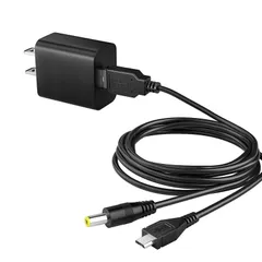(Micro USBと4.0mm*1.7mm) Punasi 電源ケーブル PSE認証 玩具専用 すみっこぐらし 1A ドリームスイッチ 5V 子供喜ぶプレゼント ACアダプター (長さ：156cm+100cm) セガトイズ用