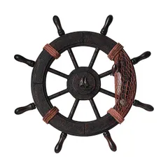 アンティーク　船舵　船輪　ビンテージ　ハンドル　木製　大型船 2025年最新】船 ハンドル アンティークの人気アイテム - メルカリ