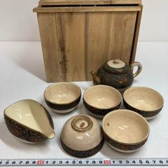 道八製 青華煎茶器セット 共箱 東Y8-0508④トヒチサ - メルカリ