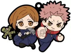 【中古】雑貨 虎杖悠仁＆釘崎野薔薇 「呪術廻戦 バディコレ ラバーマスコット」