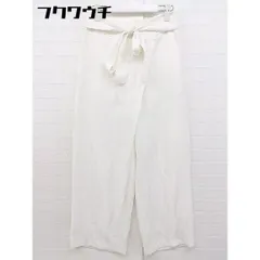 ◇ SLOBE IENA スローブ イエナ ワイド パンツ アイボリー系 レディース 【1105210021988】