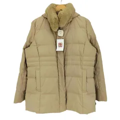 Burberry London バーバリーロンドン ダウンコート ベージュ バーバリー ダウンコート ナイロン ベージュ レディース Sサイズ