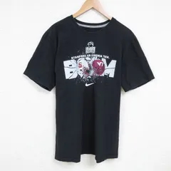 XL/古着 ナイキ NIKE 半袖 ブランド Tシャツ メンズ オレンジボウル コットン クルーネック 黒 ブラック 25jun19 中古