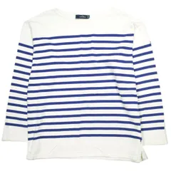 SAINT JAMES セントジェームス フランス製 NAVAL ナヴァル ボーダーボートネックロングスリーブTシャツ 6 WHITE/BLUE 長袖 バスクシャツ トップス g23600
