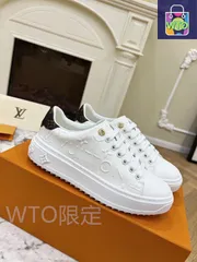 Louis Vuitton ホワイトのロートップ｜本日限定WTO｜新品未使用-WTO輸入2-WTO店名をご確認ください-HIK13
