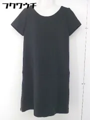 ◇ LOUNIE by LOUNIE ルーニィ ウール ニット 半袖 ミニ ワンピース サイズ40 ブラック レディース  【中古】 【1106070020463】のサムネイル
