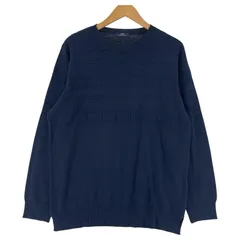 ITEMS URBAN RESEARCH アイテムズ アーバンリサーチニット size40/ネイビー