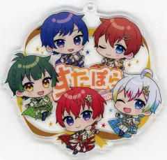【中古】キーホルダー すたぽら アクリルキーホルダー すたぽら2周年記念グッズ