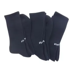 WTAPS ダブルタップス その他ファッション雑貨 202MYDT-UWM05 Skivvies. Sox スキビーズ ソックス 靴下 ロゴ ブラック系 F【中古】のサムネイル