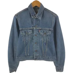 古着 リーバイス Levi's 70500 04 ユーロモデル デニムジャケット Gジャン レディースS相当/eaa533498