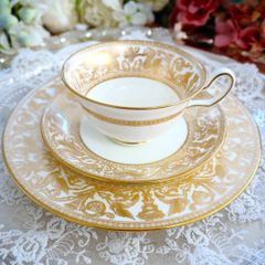 大特価】ウェッジウッド フロレンティーン ブラック リーシェイプ 5P  