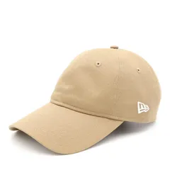 NEW ERA [ニューエラ] キャップ CAP ロングバイザー 無地9TWENTY カーキ FREE 920LV BASIC NONWAS KHA WHI Free Size