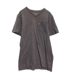 Levi's 半袖 ポケットTシャツ S～ グレー リーバイス Ｖネック 古着卸 アメリカ仕入 a703-5918
