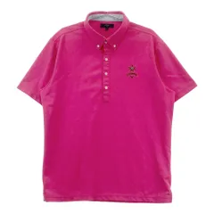 サイズ：3L CALLAWAY キャロウェイ  半袖ポロシャツ ボタンダウン チェック柄 ピンク系 [240101298445]# ゴルフウェア メンズ ストスト