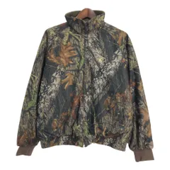 90s MOSSY OAKリアルツリーカモ中綿ダウンジャケット短丈ミリタリー