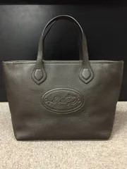 美品！格安 ！BALLY バリー 筆記体 ロゴ レザー トートバッグ ハンドバッグ