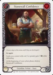 【中古】Flesh and Blood 1HP083[C]：Stonewall Confidence (2)