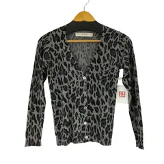 ザラ ZARA レオパード柄ニットカーディガン レディース import：S 