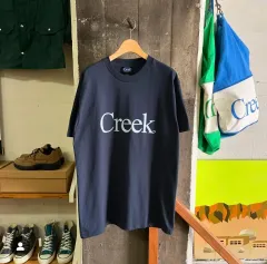 Creek ネイビー Tシャツ Mサイズ 新品未使用 半袖Tシャツ （胸ポケット無） K9008 1 ネイビー 7L