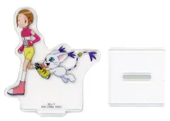 【中古】アクリルスタンド・アクリルパネル 八神ヒカリ＆テイルモン アクリルスタンド 「一番くじ 『デジモン』シリーズ -光を放つ、ふたつの力-」 D賞
