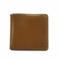 ルイヴィトン LOUIS VUITTON 財布 二つ折り レザー 総柄 ロゴ 茶色 ブラウン /XZ ■GY11