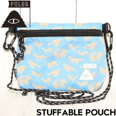 サコッシュ ショルダーポーチ バッグ POLeR ポーラー STUFFABLE POUCH 251MCV0134 TEAL 日本代理店正規品