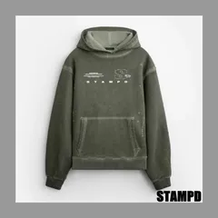 49%OFF/新品/XLサイズ/STAMPD/スタンプド/Mountain Oiled Wash Transit Hoodieのサムネイル